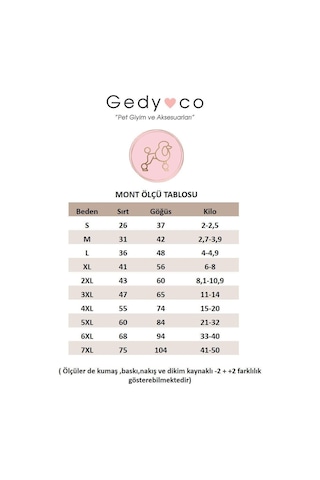 Gedyco Soft Yumuşacık Baharlık Küçük Irk Köpek Yelek Yağmurluk