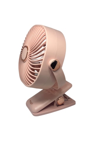 Zb113 Taşınabilir Masaüstü Pembe Usb Fan