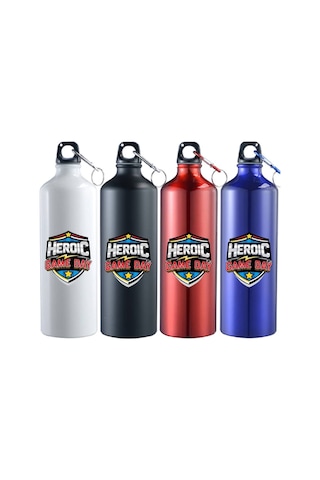 Hangfox Mavi 1l Alüminyum Spor Su Bardağı - Fitness, Bisiklet, Dağcılık İçin - Dayanıklı Ve Fonksiyonel Tasarım Çok Renkli