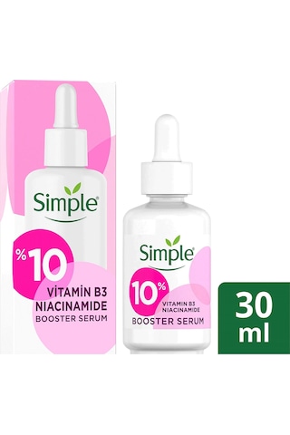 Simple %10 Vitamin B3 Niacinamide Booster Serum 2 x 30 ML