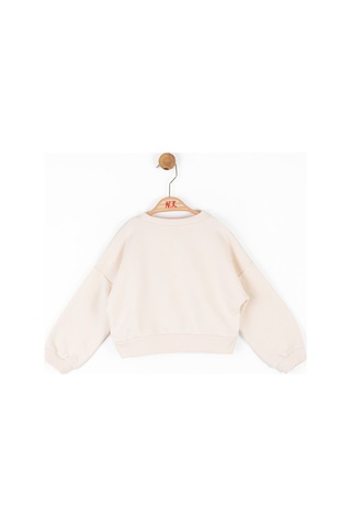 Nk Kids Kız Çocuk Sweatshirt 37609 Krem