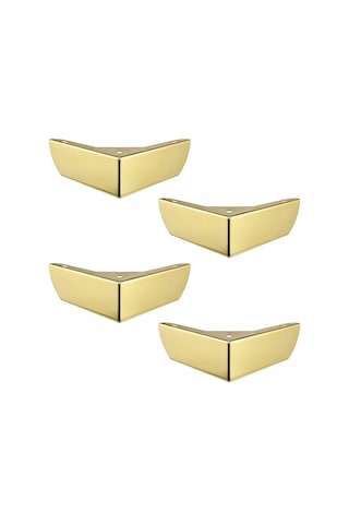 Mufunye Dıy Mutfak Mobilyası Bacaklar Bacaklar Sehpa Dolapları Yatak Kanepe Güçlü Altın Metal Masa Sandalye Bacak Sessiz Kaymaz