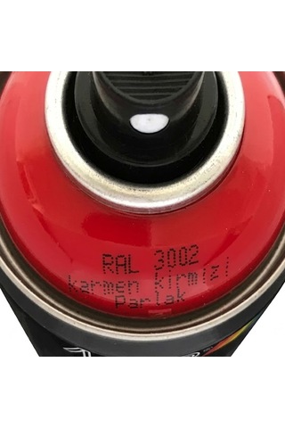 Motip Carat Ral 3002 Sprey Boya 400ml - Parlak Karmen Kırmızı Çok Renkli