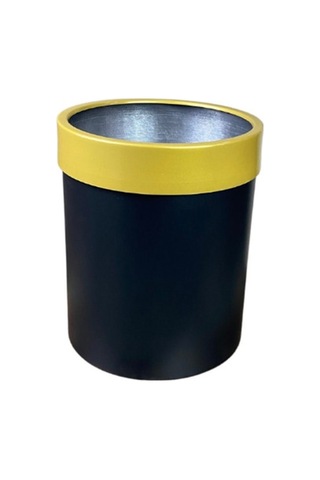 Cihan Çiçekçilik Gold Kemerli 30x25 Siyah Saksı Çok Renkli