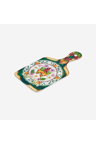 Yeşil Melamin Sunum Tahtası 25 Cm