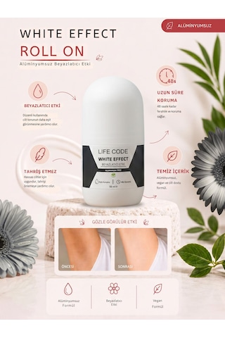 Alüminyumsuz Beyazlatıcı Etkili Roll On 50 Ml Hugo Skin Care