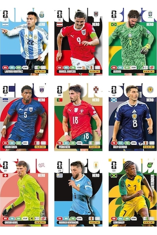 Dünya Kupası 2026 Panini Adrenalyn Xl Fıfa Trading Card Dream Box Koleksiyon Kart 50 Kart 25i Özel
