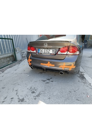 Honda Civic Fd6 Rr Arka Tampon Eki