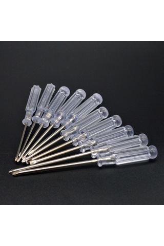 Neevoyu Bilgisayar Ve Aleti Tamiri İçin 5'li Mini Tornavida Seti - 3.0, 2.5, 2.0 Çaplı Artı Ve Çizgi Uçlu