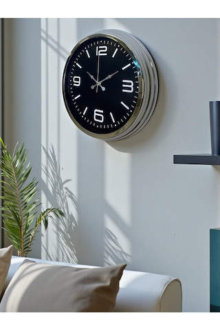 Zentime Elegance 40 Cm Metal Büyük Rakamlı Modern Tasarım Metal