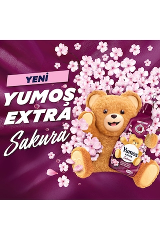 Yumoş Extra Konsantre Yumuşatıcı Sakura 3 x 1440 ML