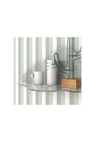 3'lü Çocuk Odası Bulut Pleksi Duvar Rafı 35x15 CM - 30x12 CM - 24x10 CM