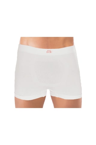 The Don Beyaz Renk Kırmızı Logo Seamless Boxer Beyaz