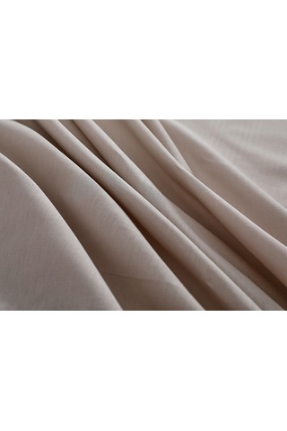 Colourful Fitted Çarşaf Çift Kişilik - Bej