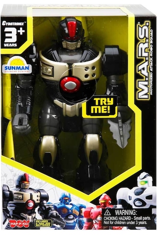 M.a.r.s. Sesli Ve Işıklı Yürüyen Robot 18 Cm.