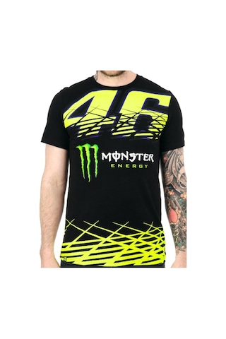 Yeni Vr46 Valentino Rossi Monster Energy Kısa Kol Tshirt al