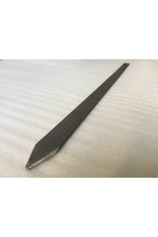 Adana Kebap Şişi-10 Adet 60Cm-2.5Cm -Galvanizsiz Beyti Silme