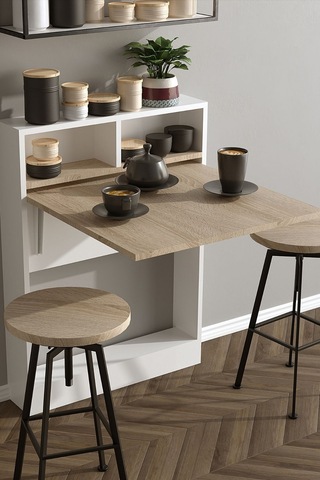 Decormet Bracked Çok Fonksiyonlu Masa Patara Çok Renkli