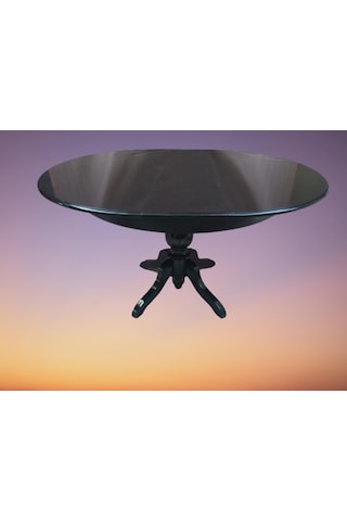 Bengimobilya Baba Ayak Masa Kayın Kaplama Mdf Tabla Ihlamur Ağacı Ayak 120 Cm