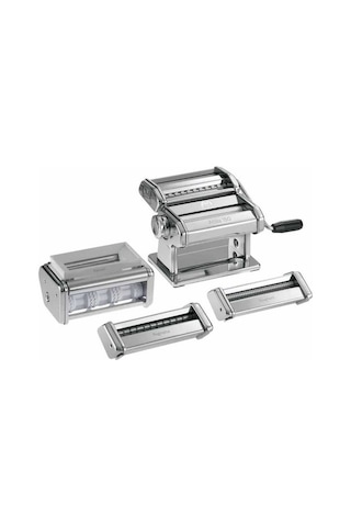 Marcato Multipast Set Makarna Ve Erişte Seti Gümüş