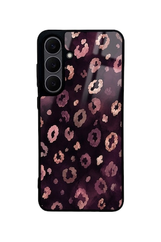 Samsung Uyumlu S25 Fe Kılıf Kamera Lens Korumalı Desenli Silikon Üstün Koruma Erd Gold