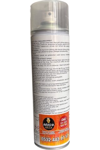 Avrasya Arıcılık Schutz Oğul Yakalama Spreyi 500 Ml