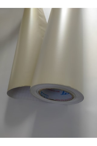 Mat Bej Yapışkanlı Avrupa Dolap Kaplama Folyosu 1 M-122 Cm