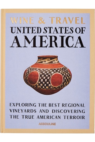 Assouline Wine-travel United States Of America Dekoratif Kitap Biblo Çok Renkli-mavi