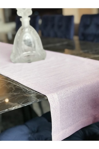 Valerium Simli Pudra Runner 40x150cm Pudra