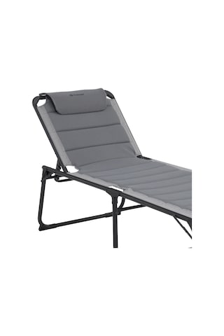 Outwell Samoa Premium Ultra Konforlu 5 Pozisyonlu Katlanır Şezlong Grey Gri