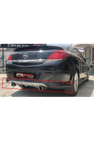 Opel Astra H Cabrio Arka Tampon Eki Fiberglass Boyasız