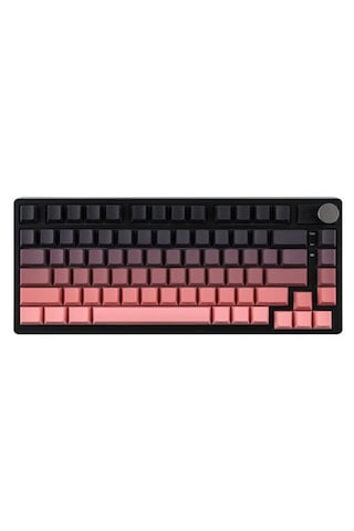 Epomaker He75 Tri Mechanical Black Pink Flamingo Switch Rgb Kablo