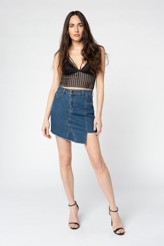 Vigoss Kadın Denim Etek 50403-70178 Mavi Vigoss Kadın Denim Etek 50403-70178 Mavi