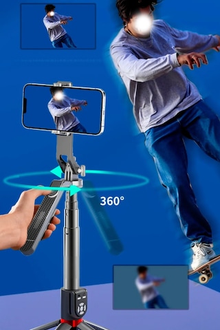 Thentech Uzanabilir Selfie Çubuğu Tripod Uzaktan Kumandalı Tripod Selfie Çubuğu Olarak Kullanılabilir Tripod