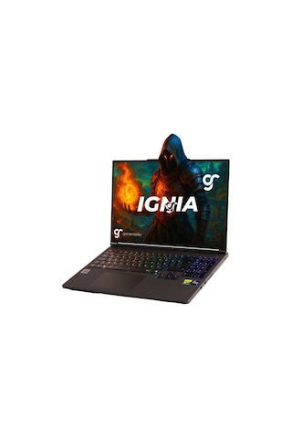 GameRaider IGNIA GR16 H970T300S128C-TR001 i9-14900HX 32 GB 1 TB SSD 12 GB RTX5070Ti 16" Free Dos Dizüstü Bilgisayar