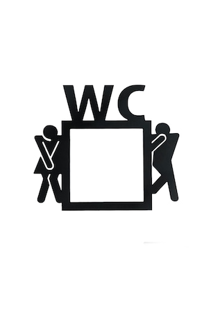 Tuvalet Wc Ahşap Priz Çerçevesi Dekorasyon