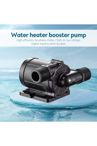 Xindoker Dc 24v 30w 12m Yükseklik 700l/h Akışlı Ip68 Koruma Sürekli Döner Pompası - Fırça, Manzaralı Su, Isıtıcı, Tıbbi Cihazlar İçin