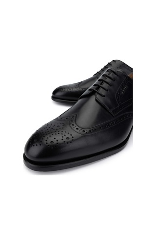 Valentino Valentıno Erkek Hakiki Deri Siyah Klasik Ayakkabı 667 16203 Erk Ayk Y23 Black