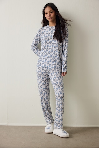 Penti Çiçekli Tea Time Termal Etkili Pijama Altı