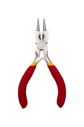 Mini Kıvırma Pensesi İnce Uçlu Dayanıklı Çelik Bijuteri Tamir Takı Hobi İçin Çok Amaçlı A Kalite