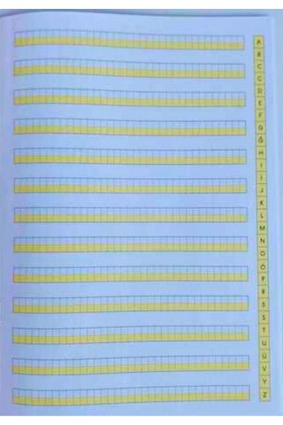 2024 Yeni Müfredat Klavuz Dik Çizgili Güzel Yazı Defteri 2 Adet Büyük Boy 19x27 Cm 48 Sayfa