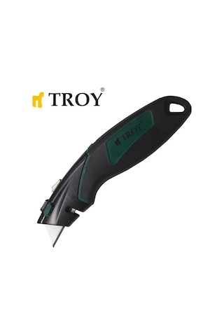 Troy 21605 Profesyonel Trapez Maket Bıçağı, 2 Yedek Bıçaklı