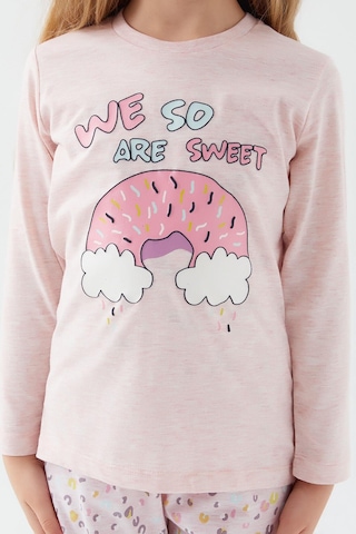 Roly Poly 3098 We So Sweet Melanj Kız Çocuk Pijama Takım Pembe