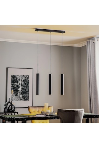 Archio Üçlü Ledli Sıralı Sarkıt Avize Çok Renkli