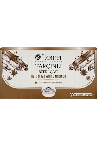 Fitomer Günlük 2'li Çay Seti Form Ve Tarçınlı 20 Li Paket