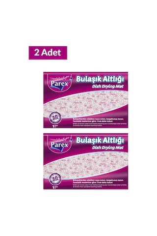Bulaşık Altlığı 46 X 30 Cm İkili Set