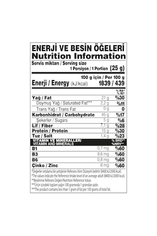Yayla Notto Kajun Baharat Çeşnili Nohut Cipsi 55 G X12