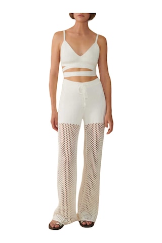 Pantolon Uniseks Beyaz Pantolon - W22s09d130pn Beyaz