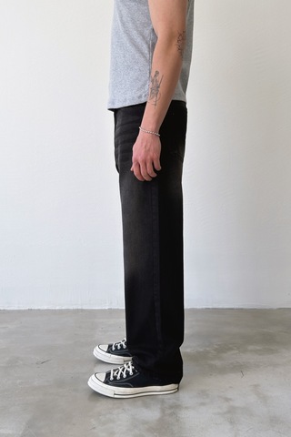 Flaw Eskitme Model Regular Jean-29100 Siyah
