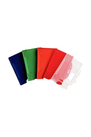 Yaka Kartı Plastik Kartlık Rengarenk Mytkş 5 Li Kılıf Yaka Kartı Plastik Kartlık Rengarenk Mytkş 5 Li Kılıf
